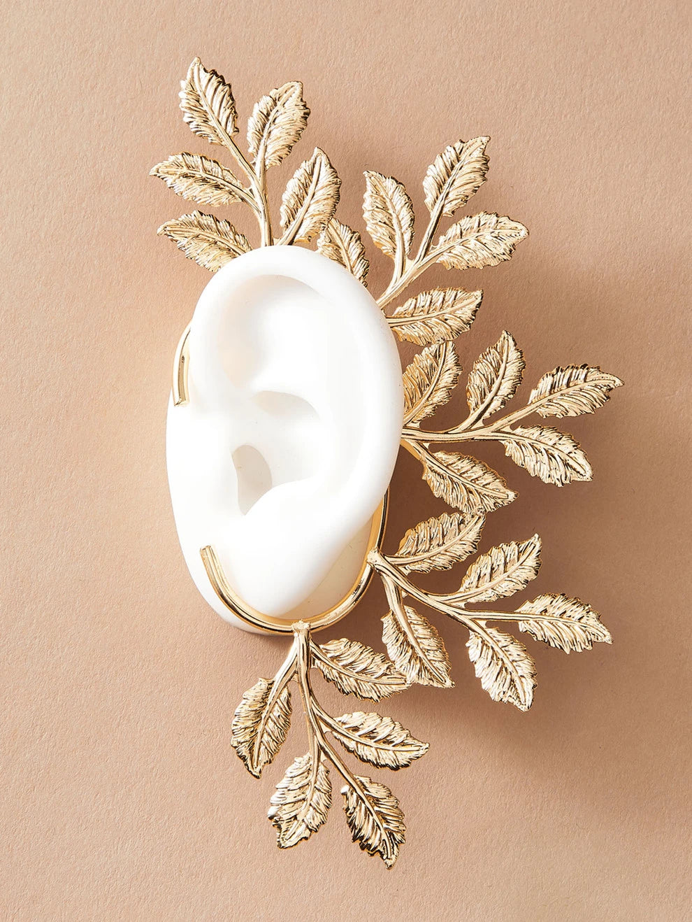 1pc Leaf Shaped Ear Climber