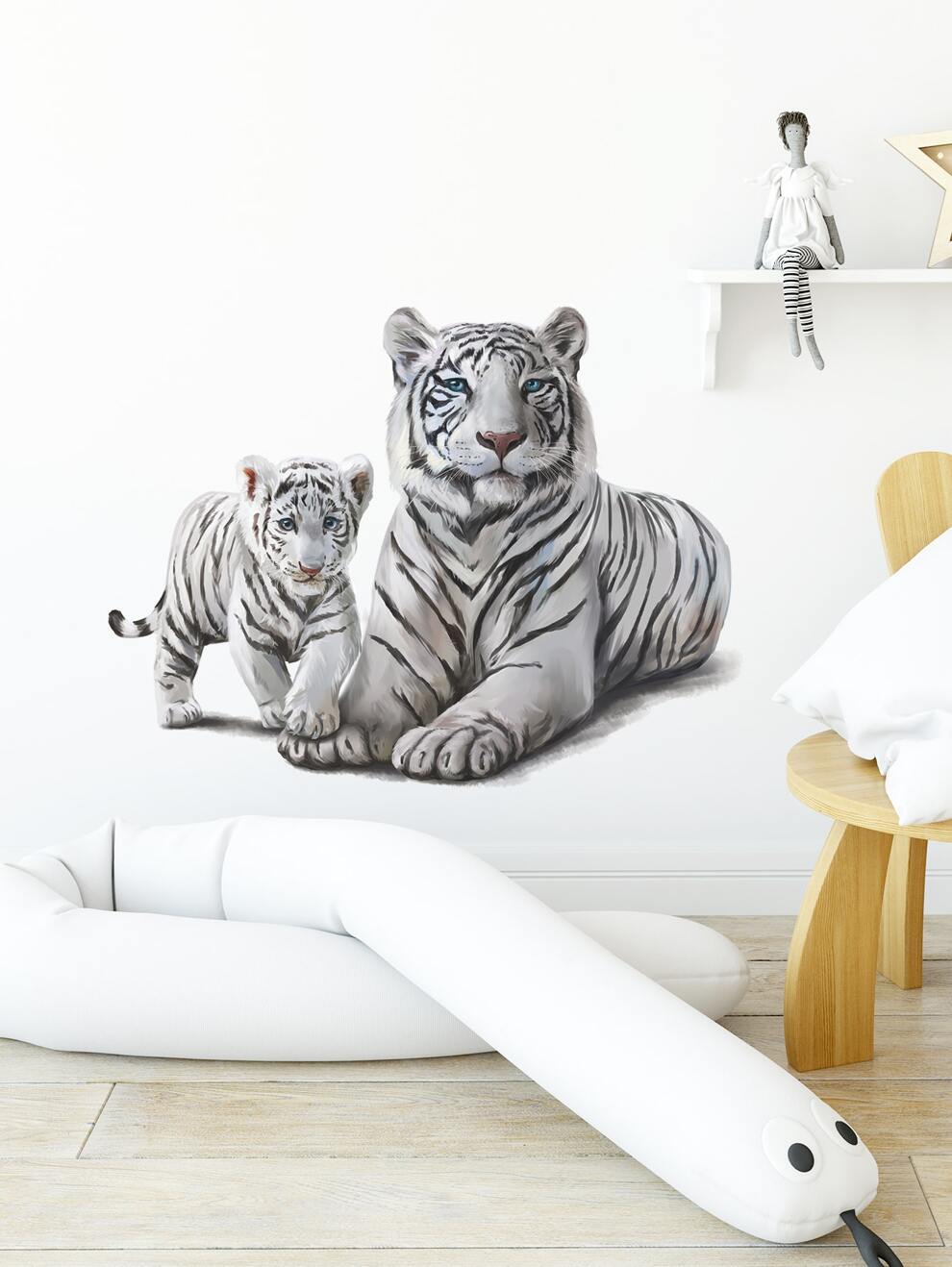 Tiger Pattern Wall Sticker