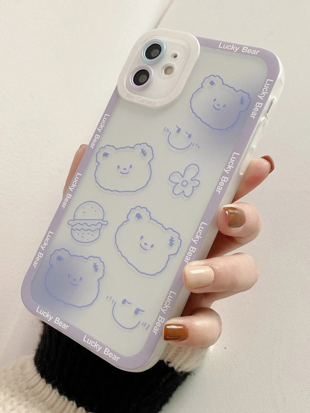 Cartoon Bear Phone Case