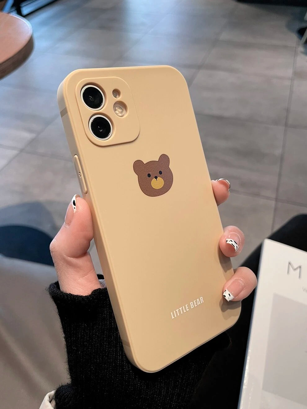 Cartoon Bear Print Phone Case Compatible With IPhone 11,IPhone 13,IPhone 14 Pro Max