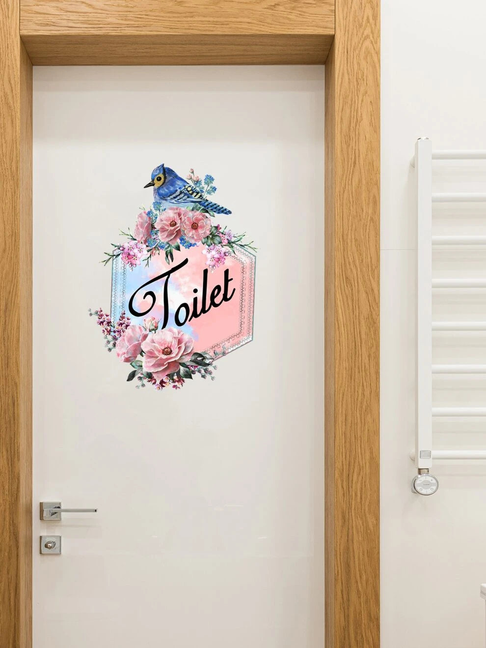 Flower Print Wall Sticker