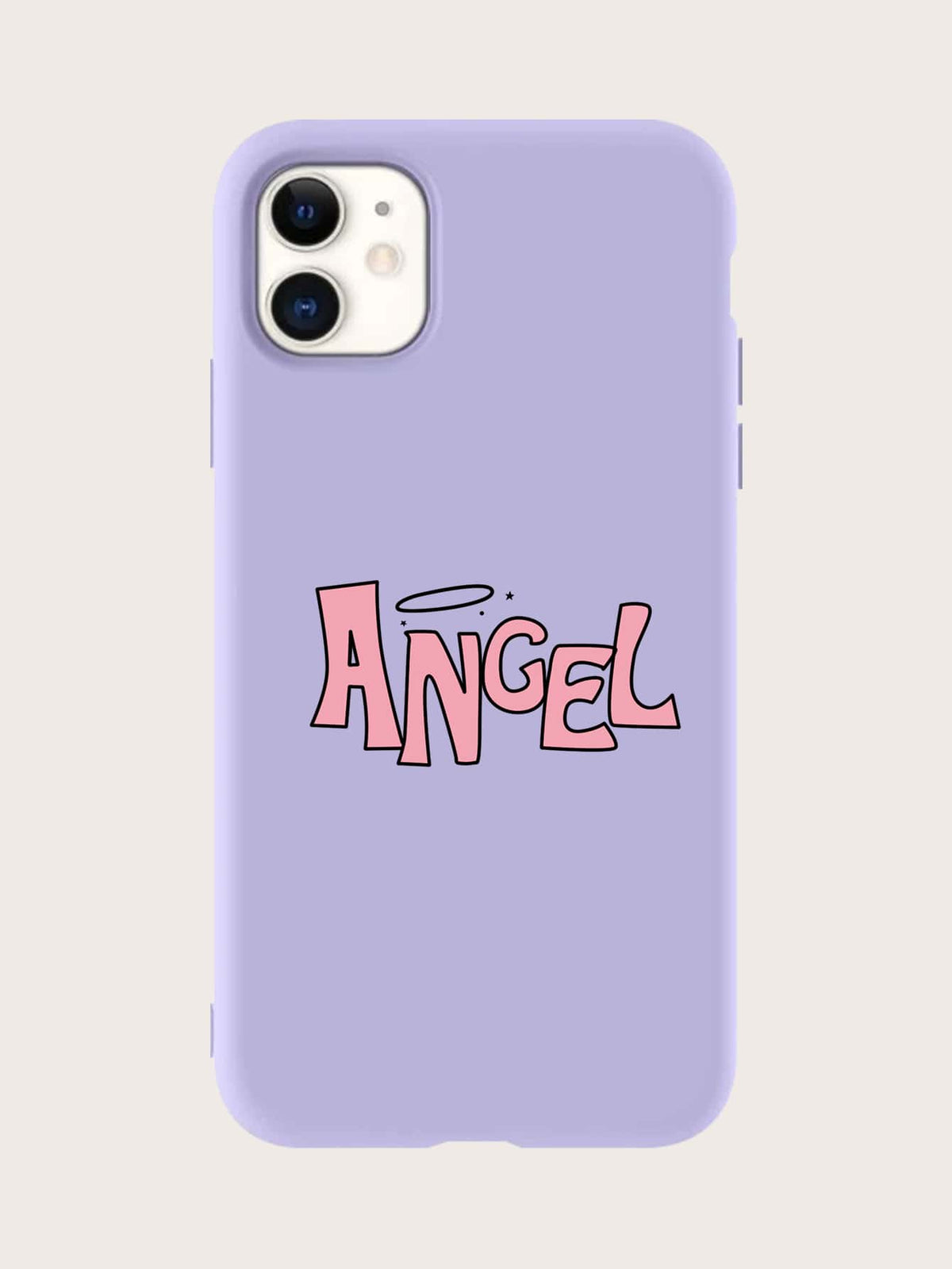 Letter Graphic Phone Case