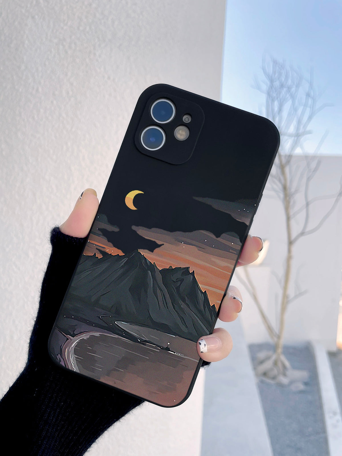 Landscape Print Phone Case Compatible With IPhone 11,IPhone 13,IPhone 14 Pro Max