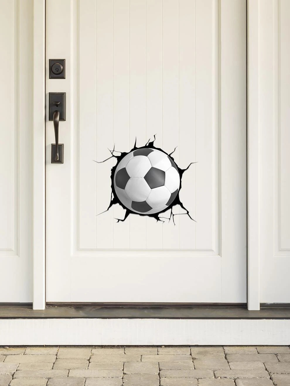 1pc Soccer Pattern Wall Sticker