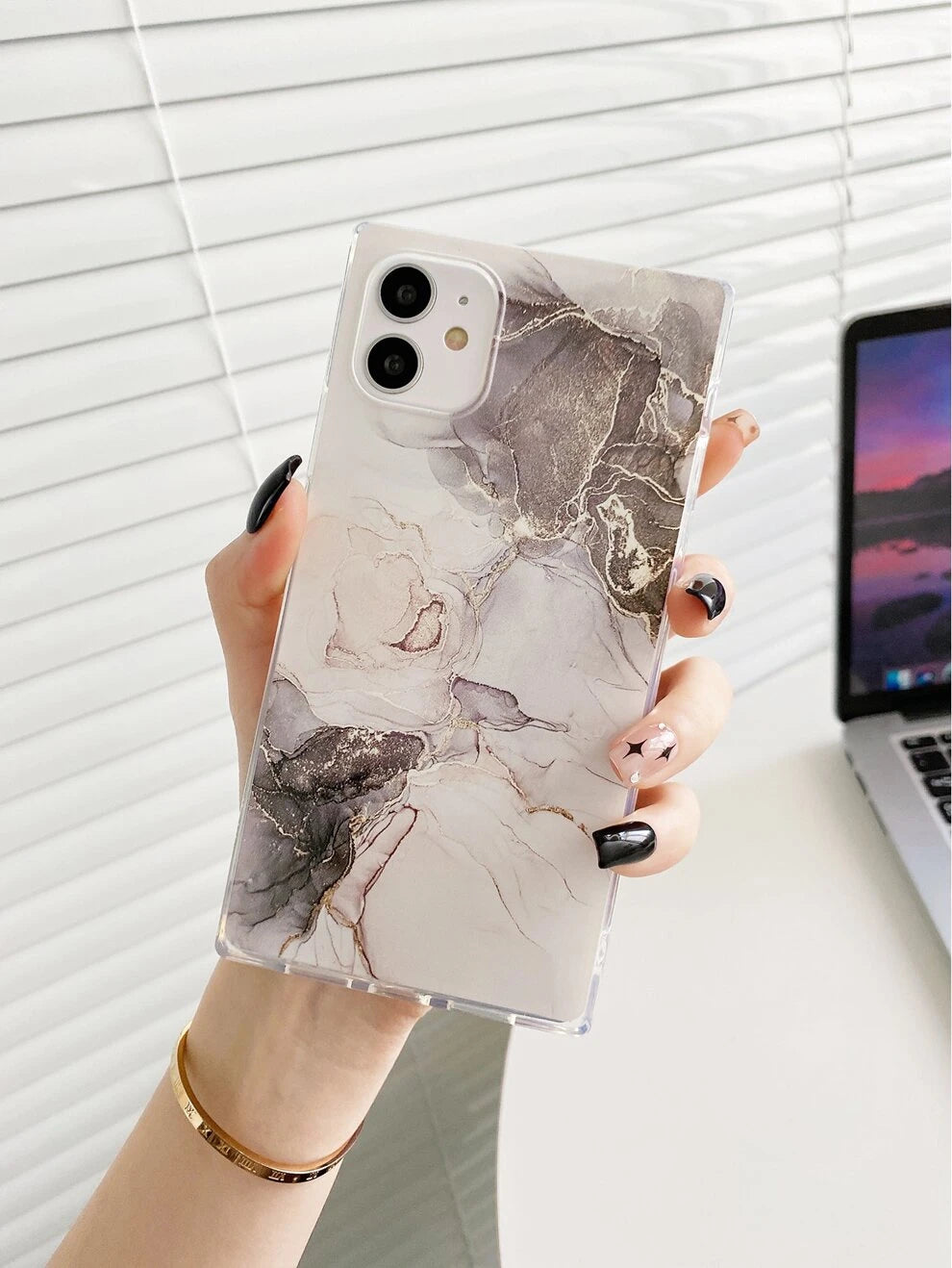 Marble Print Phone Case