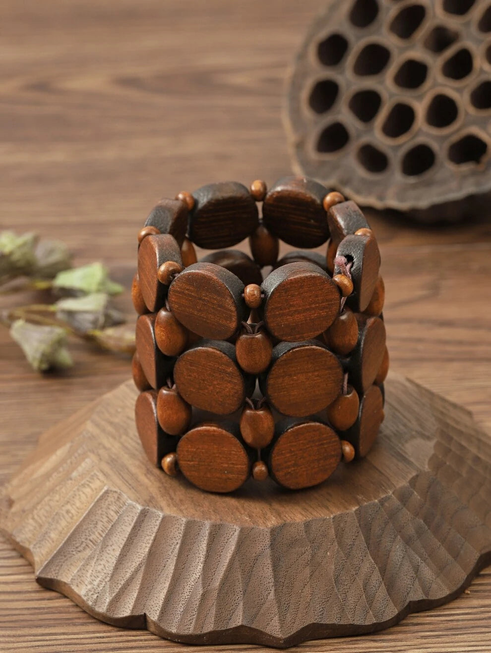 Random Color Wooden Bangle