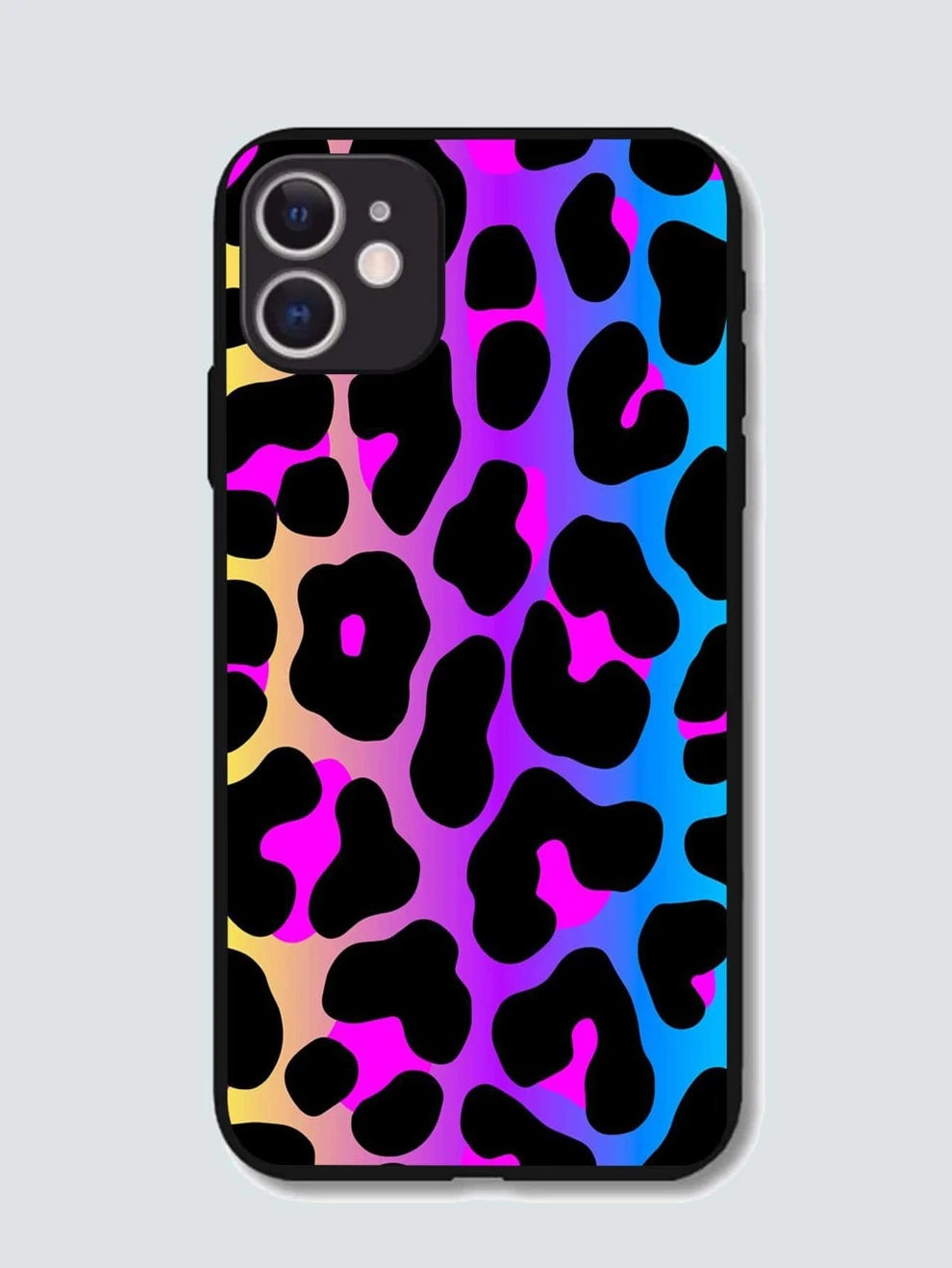 Leopard Print Shockproof Slim Phone Case: All-Inclusive Protection Perfect for Girls & Women Compatible With iPhone15/15Plus/15Pro/15Promax