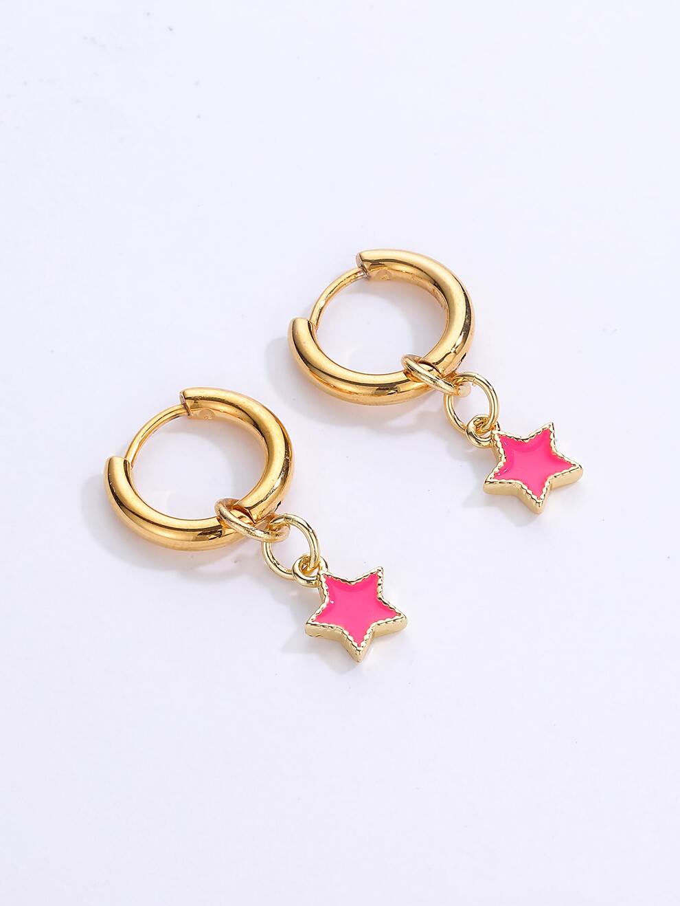 Star Drop Earrings