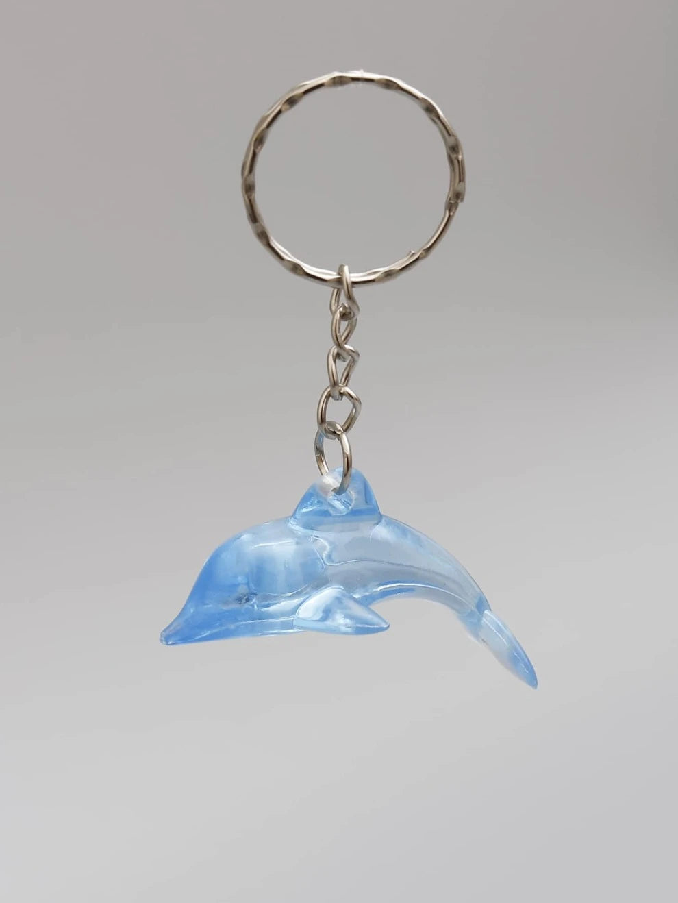 Cute Dolphin Charm Keychain