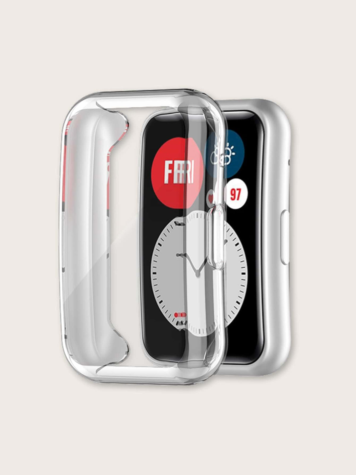 Clear Case Compatible With Huawei Watch Fit