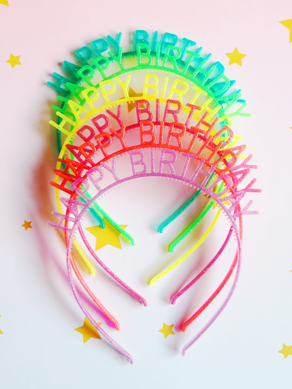 6pcs Birthday Party Hair Hoop