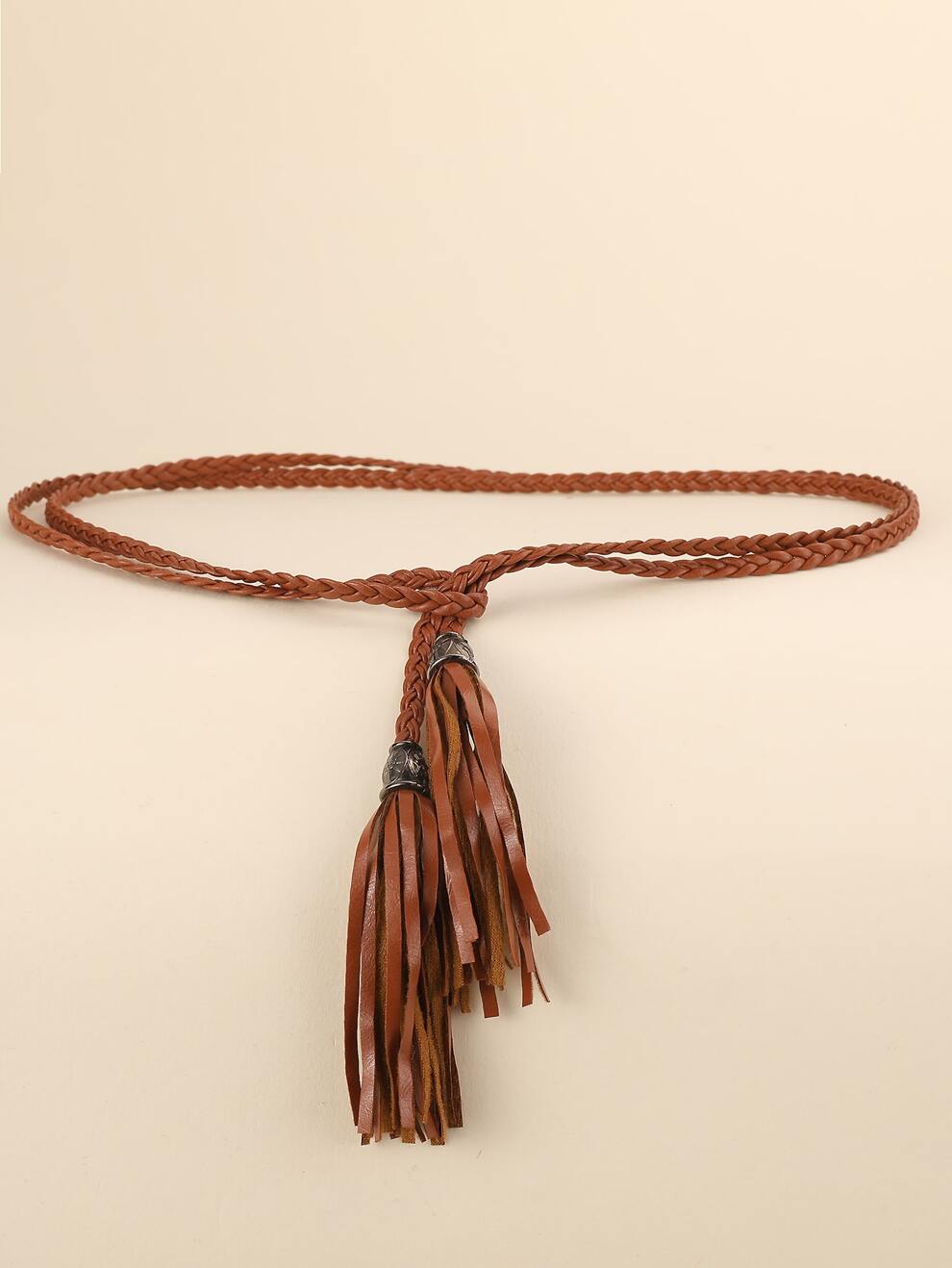 Tassel Charm Rope Belt Boho