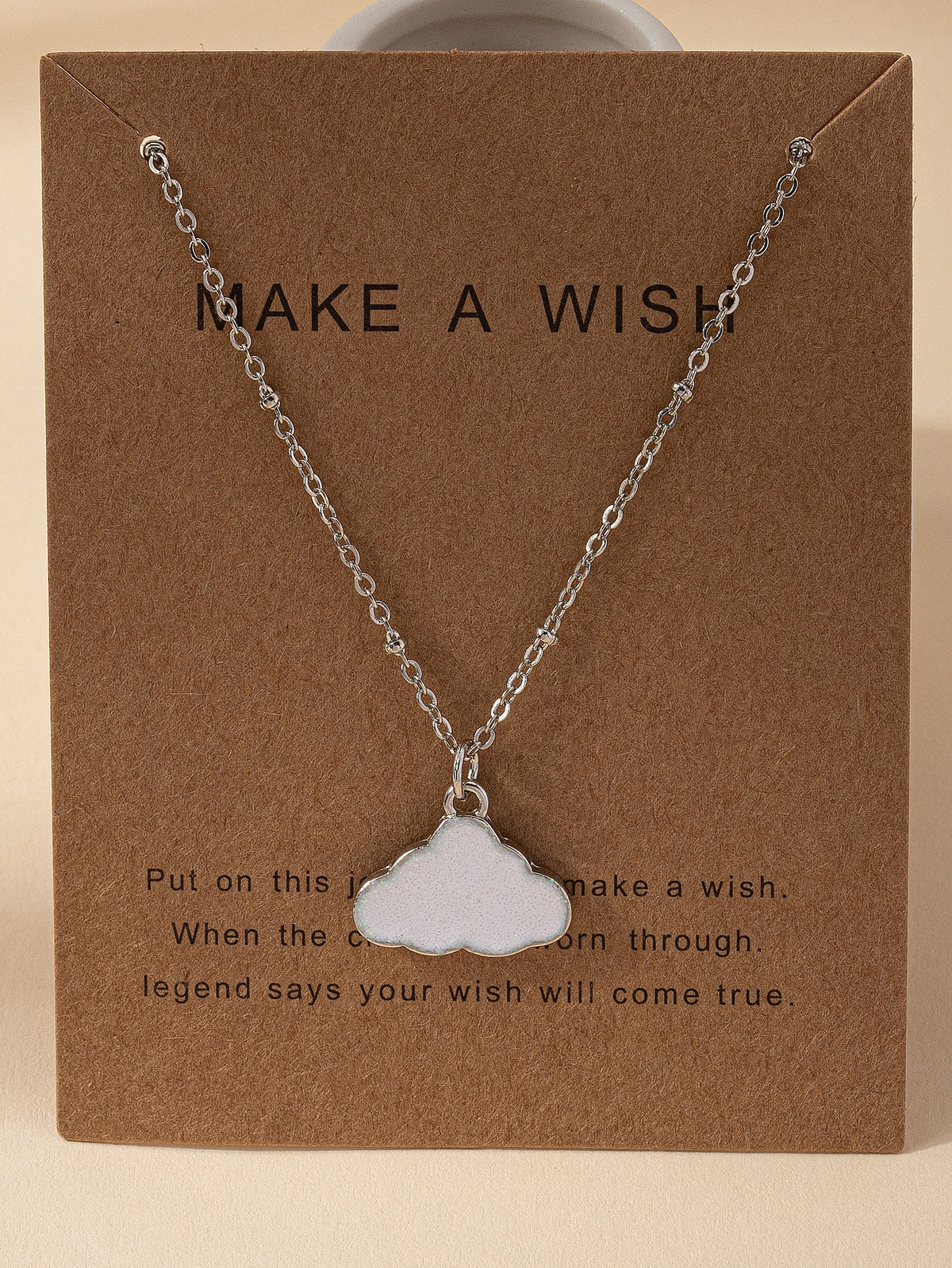 Cloud Charm Necklace