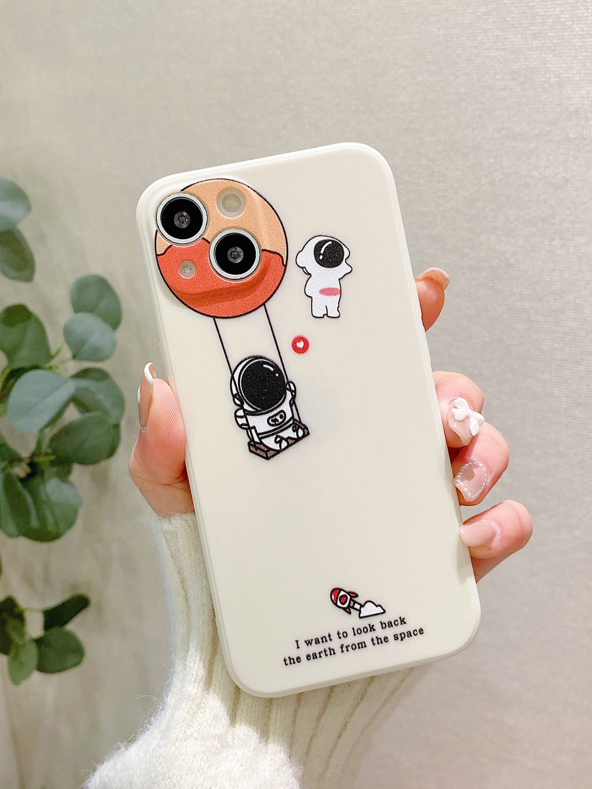 Cartoon Astronaut Phone Case