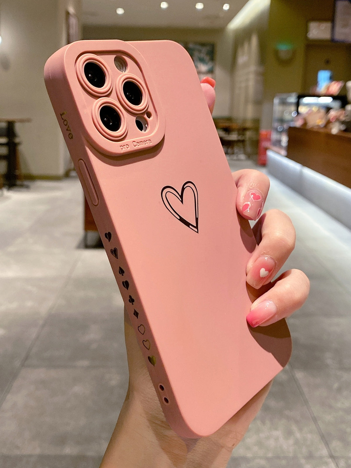 Heart Pattern Phone Case Compatible With IPhone 11,IPhone 13,IPhone 14 Pro Max