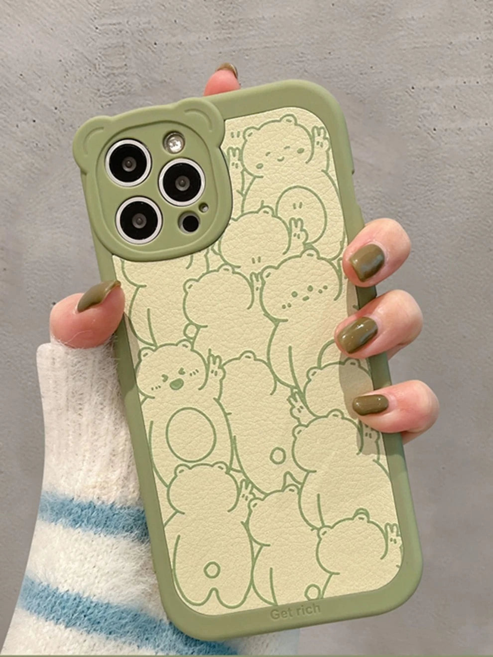 Cartoon Bear Phone Case