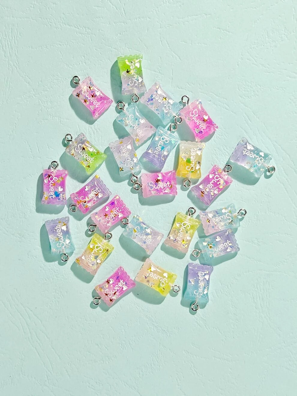 24pcs DIY Candy Charm