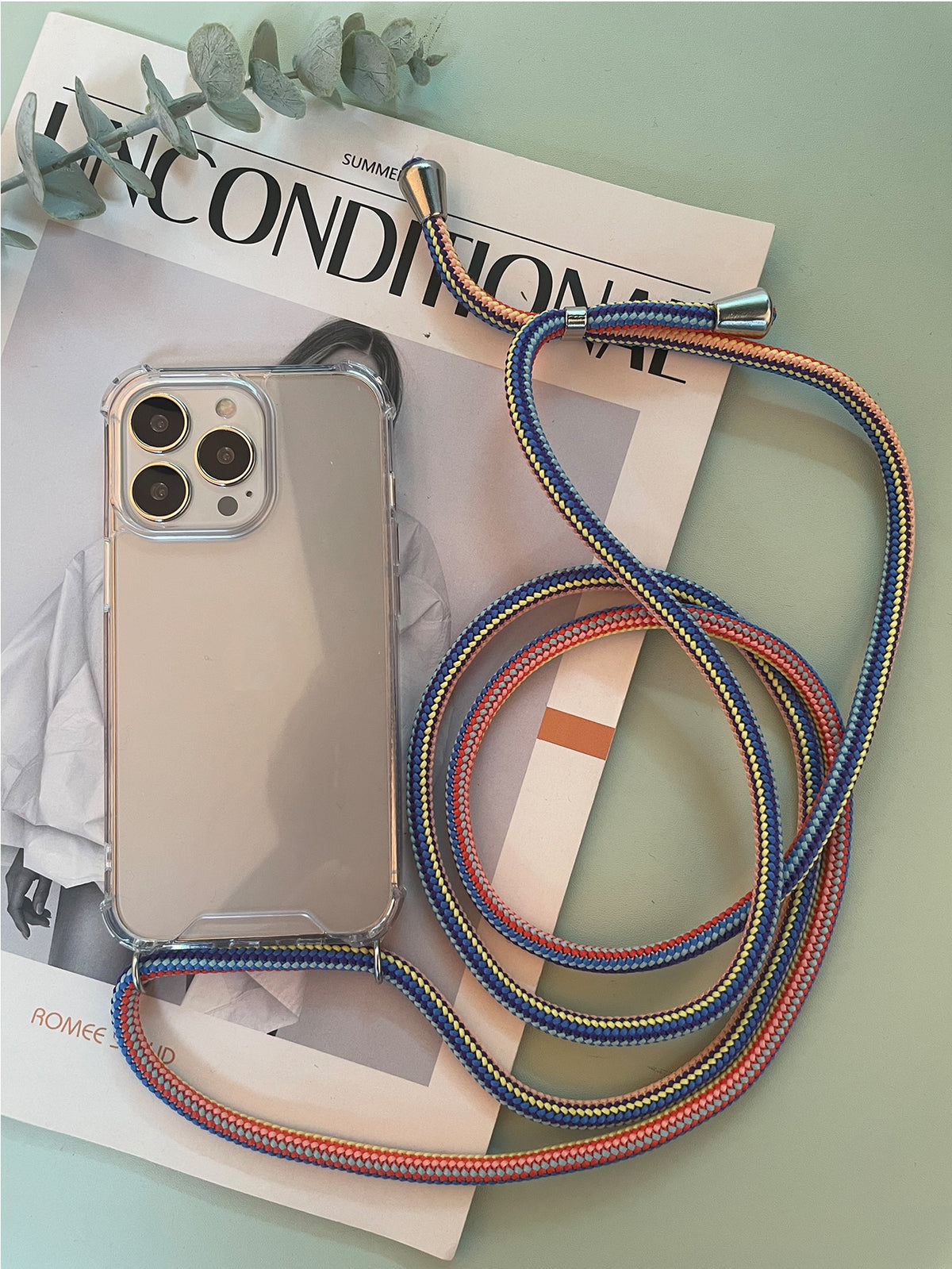 Crossbody Clear Phone Case With Lanyard Compatible With IPhone 11,Huawei P20 Lite,Xiaomi Redmi 9A