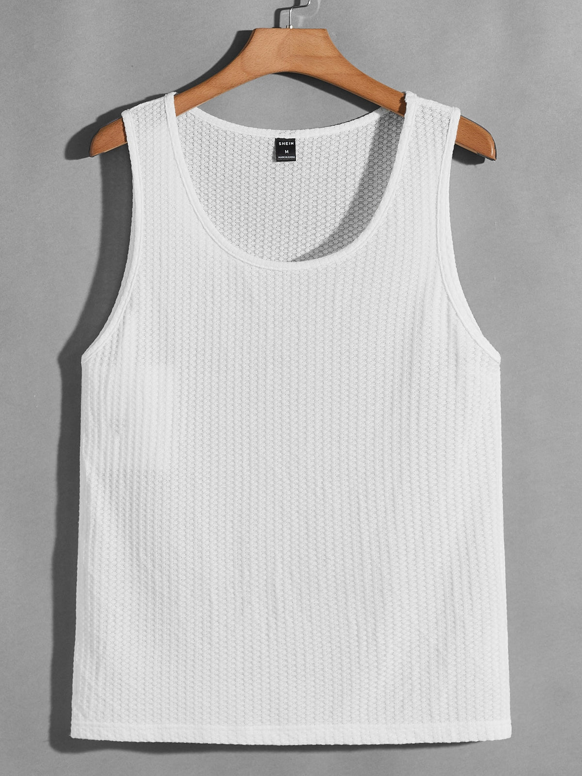 SHEIN Men Summer Simple Solid Lounge Tank Top