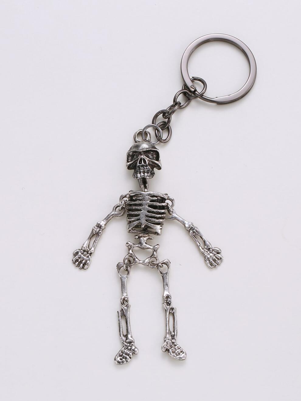 Street Skull Charm Keychain For Gifts, Wallets, School Bags, Backpacks, And Satchels