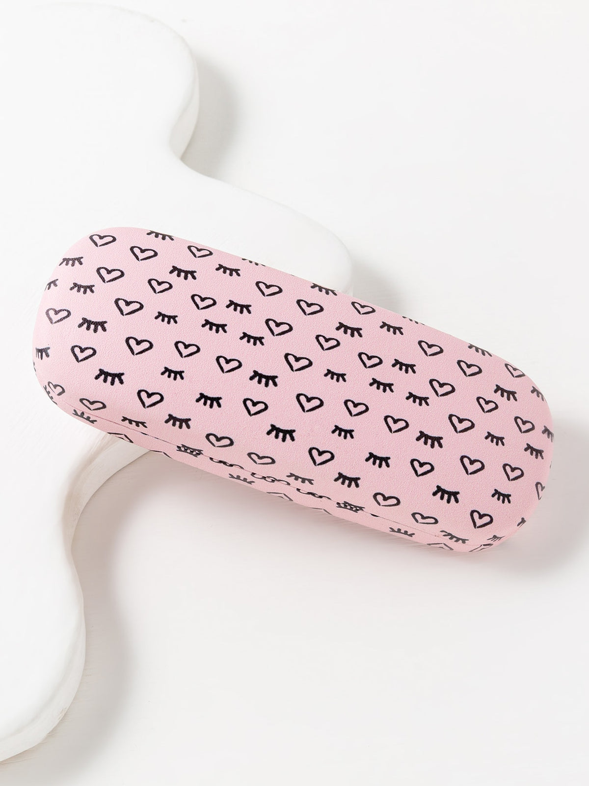 1pc Women's Fashionable Colored Design Eyeglasses Case