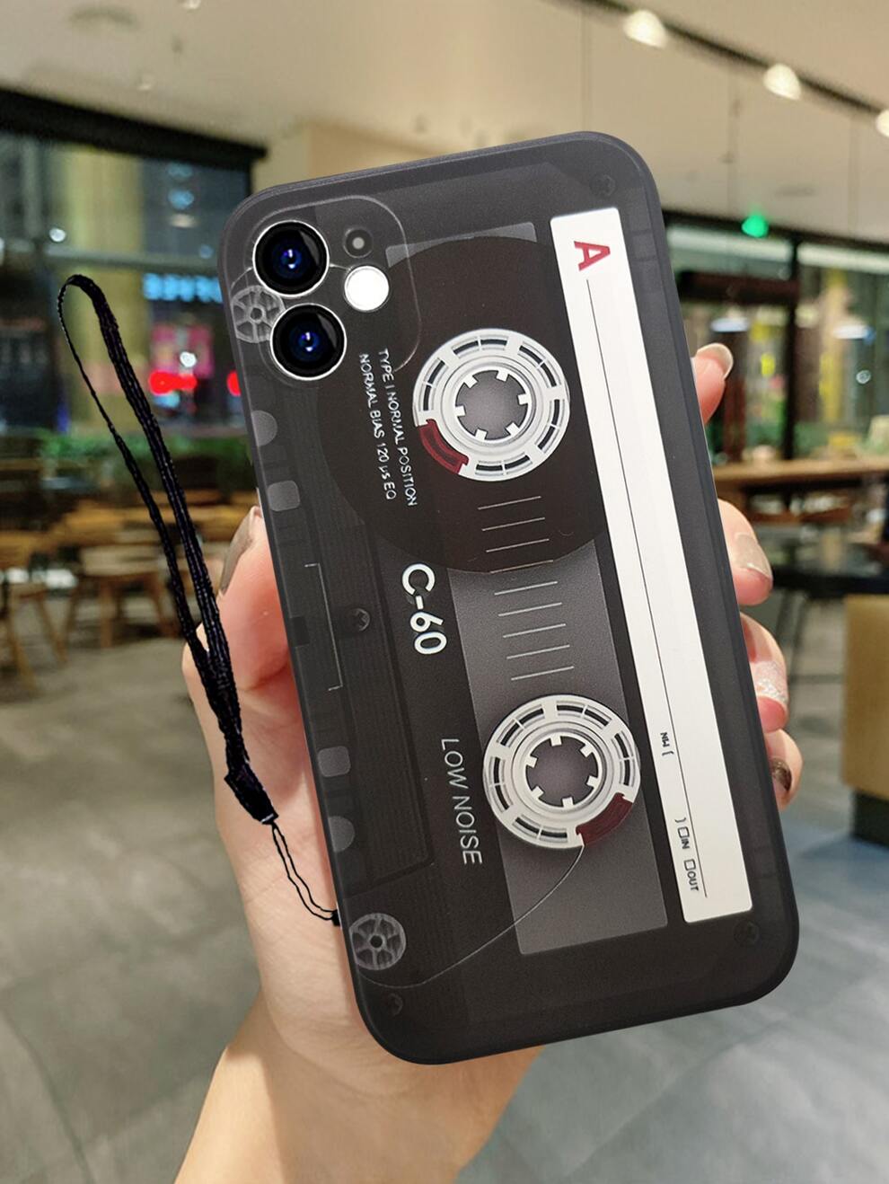 Cassette Tape Phone Case Compatible With IPhone 11,IPhone 13,IPhone 14 Pro Max