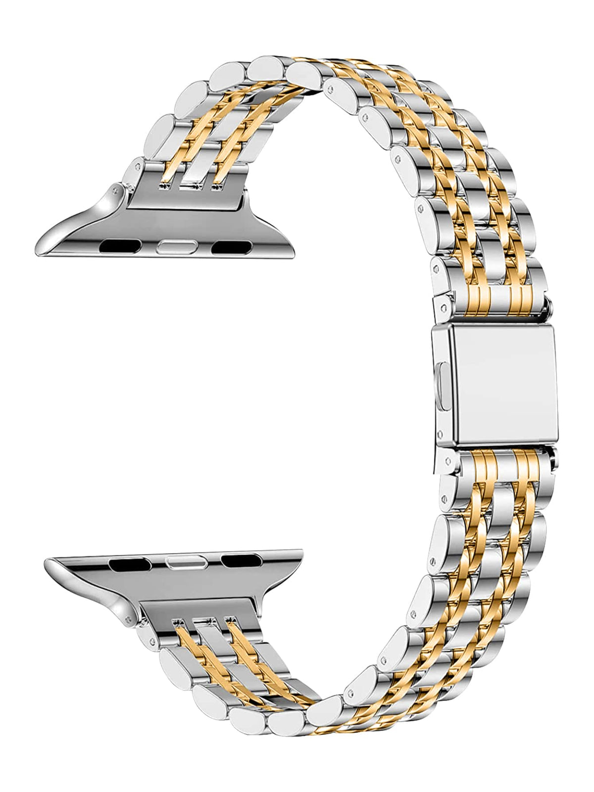 Stainless Steel Watchband Compatible With Apple Watch