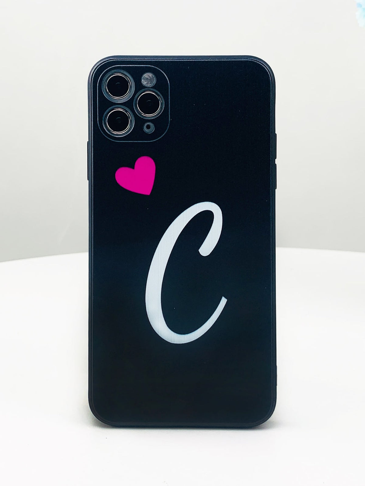 Letter Graphic Phone Case