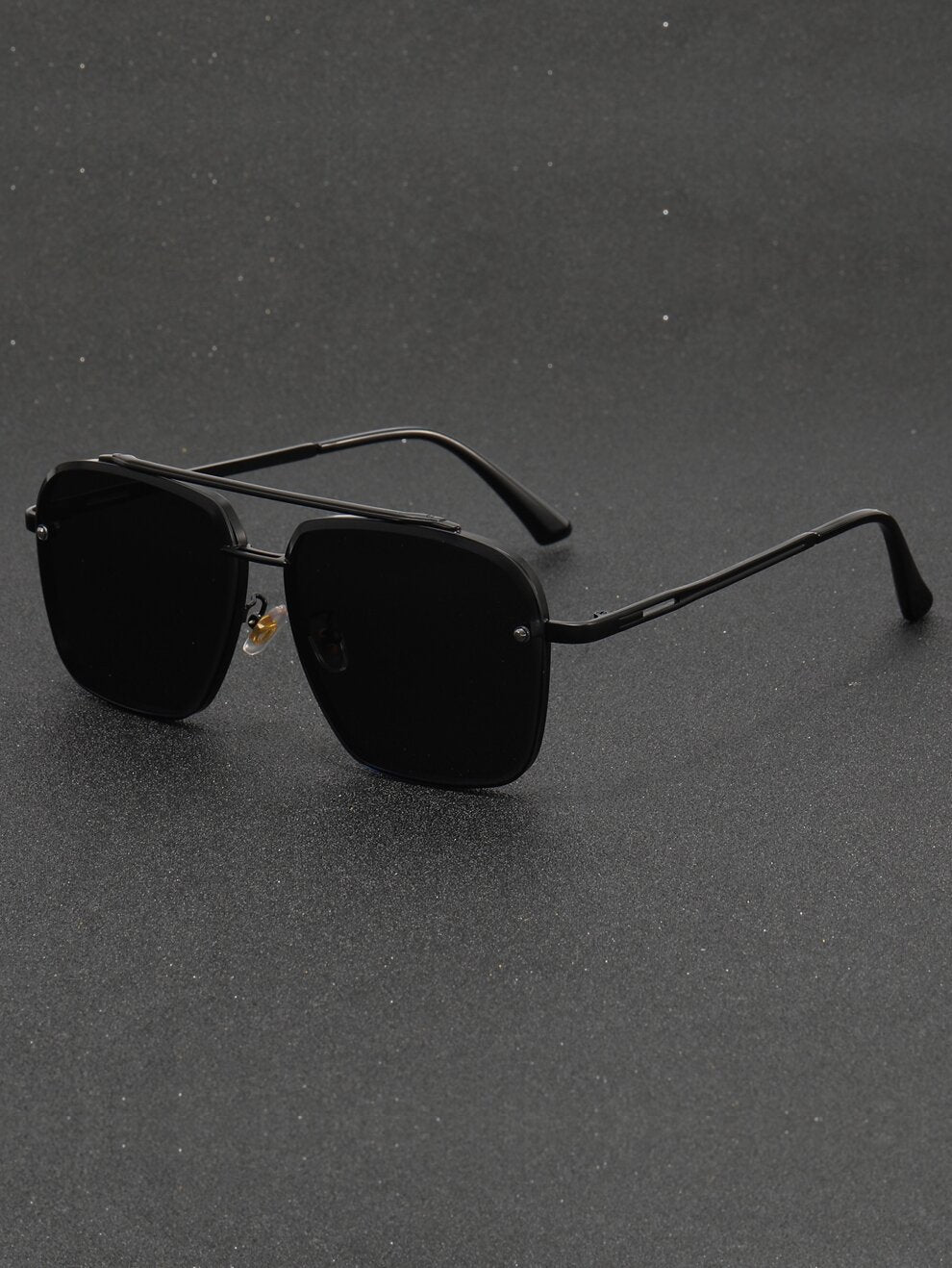 Men Top Bar Fashion Glasses Elegant Shades Accessories