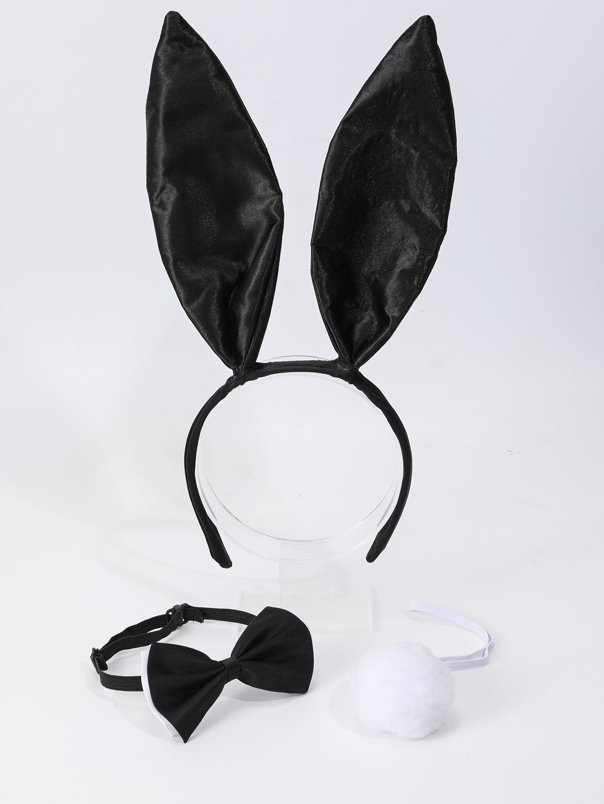 3pcs Rabbit Ear Decor Cute Costume Prop For Halloween