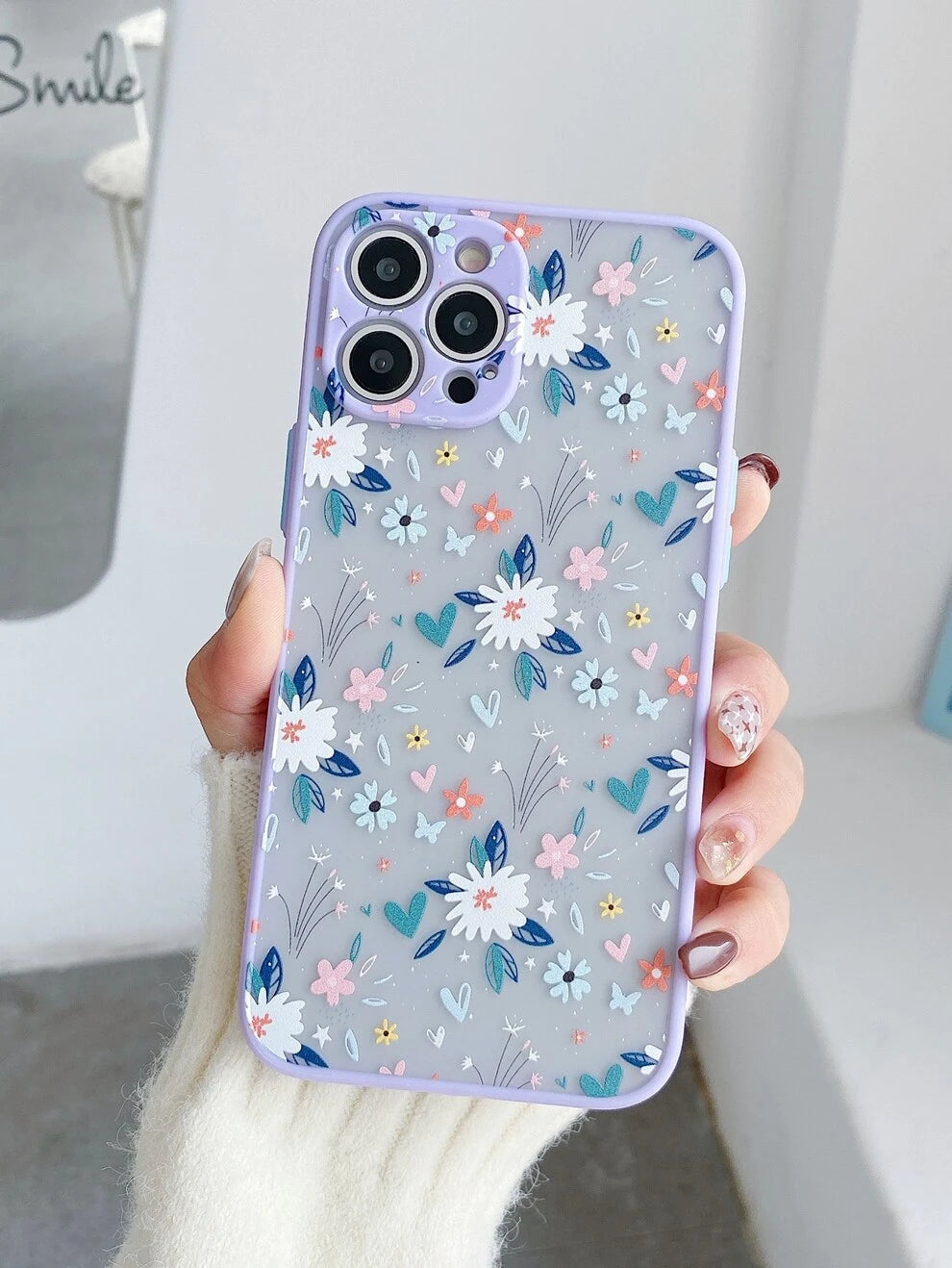 Summer Floral Pattern Phone Case