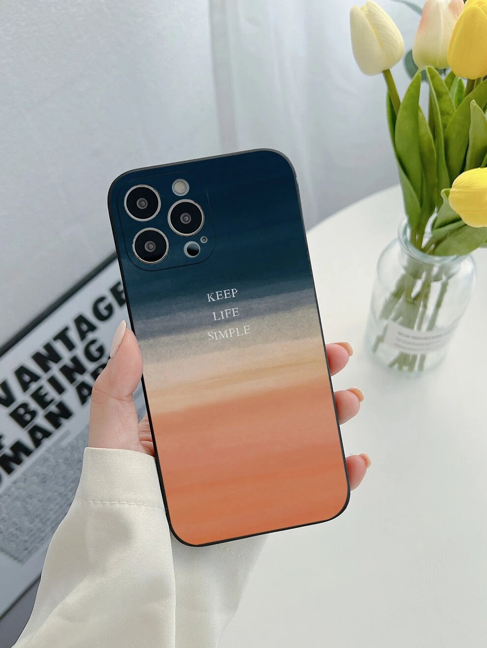 Slogan Graphic Phone Case