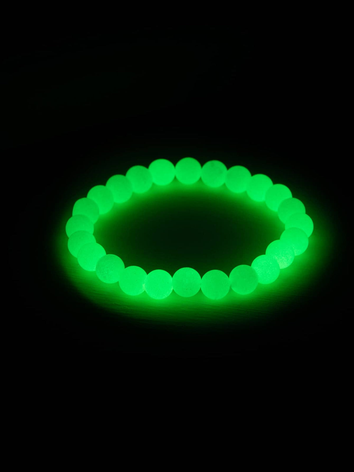 Glow In The Dark Beaded Bracelet