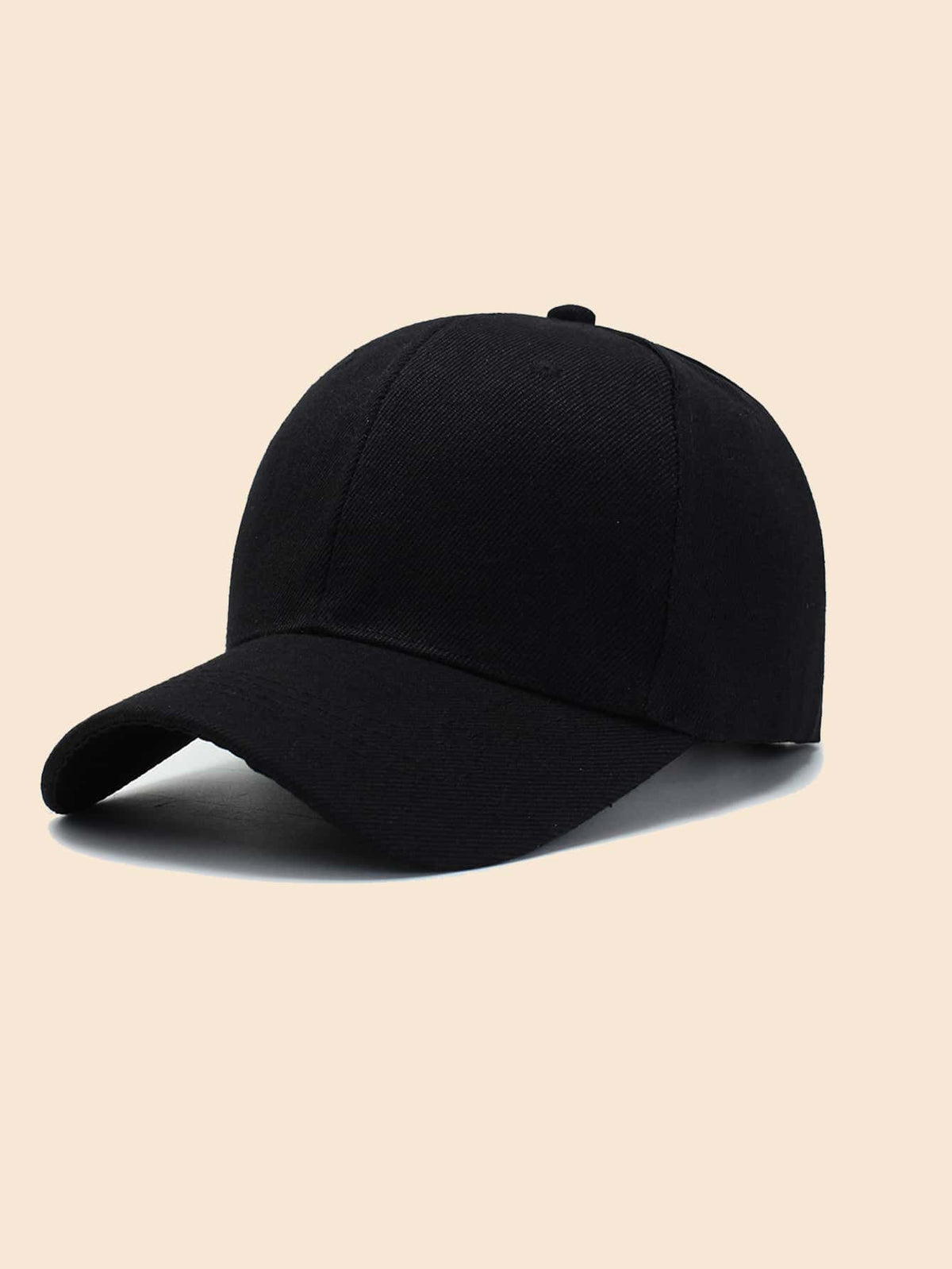 Men Solid Baseball Cap Casual