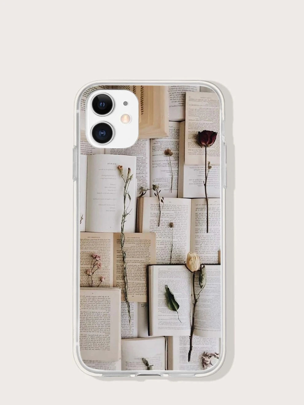 Book Pattern Phone Case