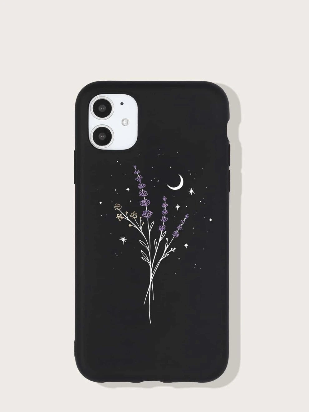 Lavender Painted Phone Case