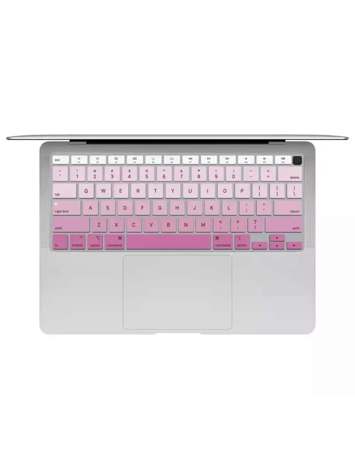 1pc Gradient Color Waterproof & Dustproof Silicone Keyboard Cover, Suitable For Macbook