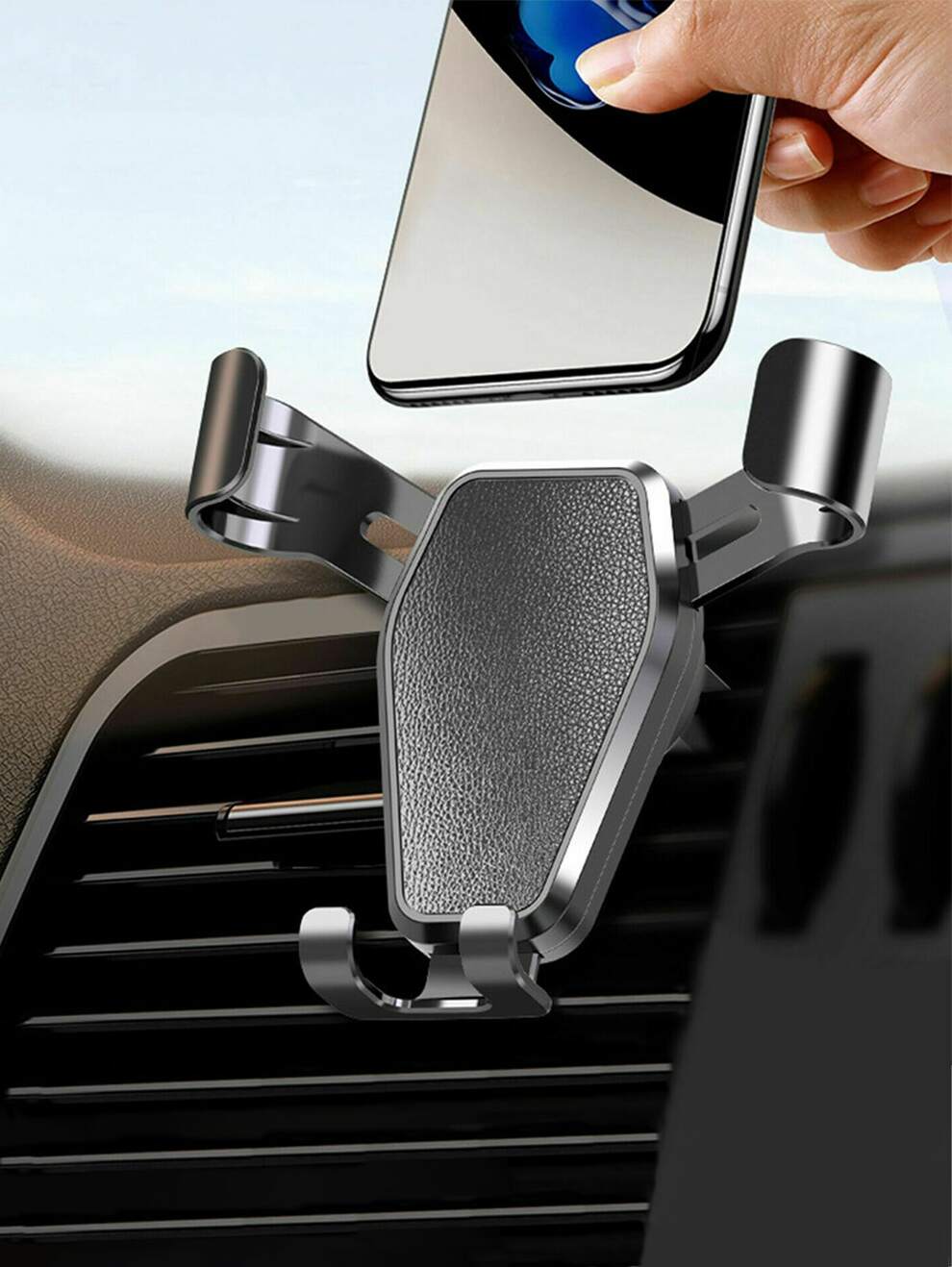 Solid Car Air Outlet Phone Holder