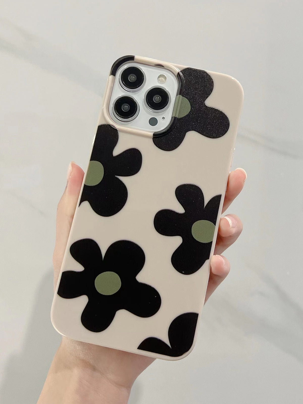 Floral Phone Case Compatible With iPhone15/15Plus/15Pro/15Promax