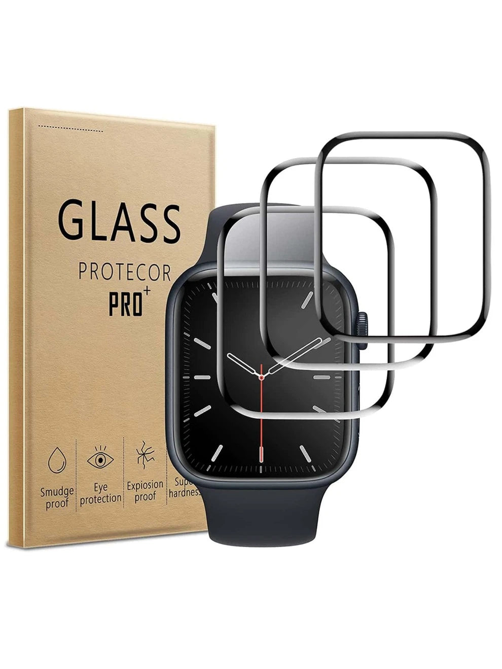 3sheets Screen Protector Compatible With Apple Watch