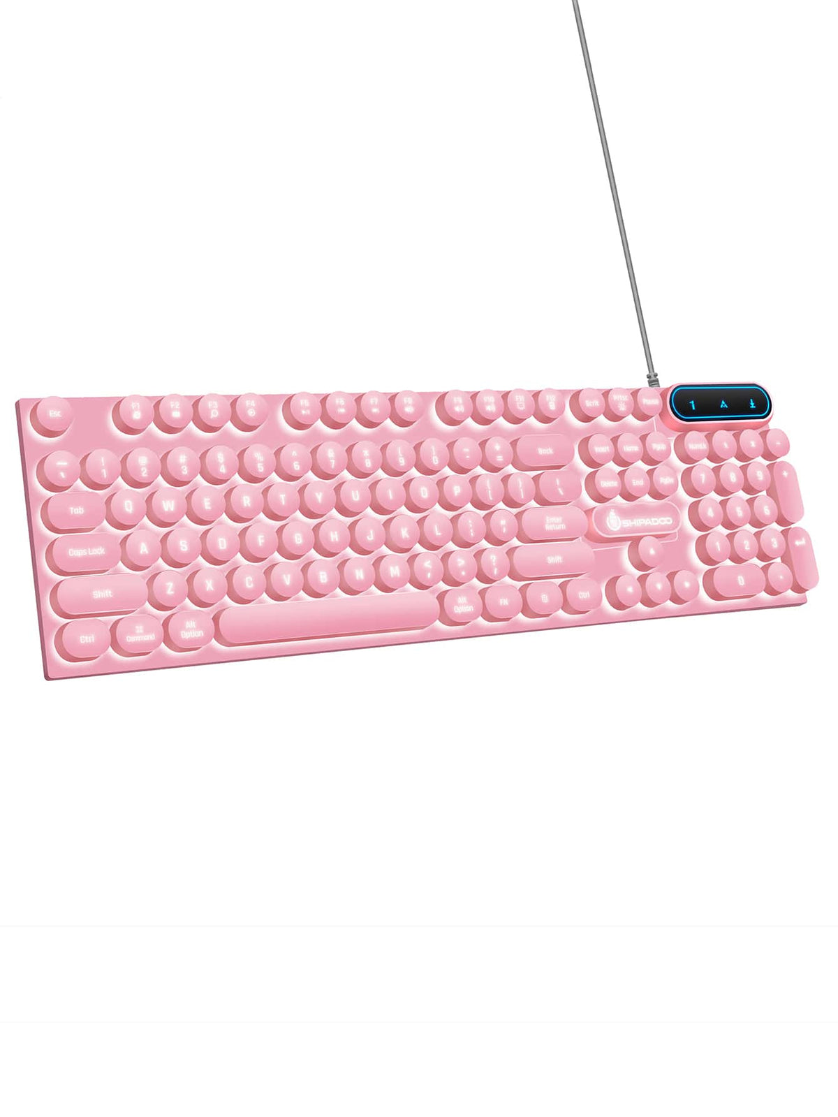 1pc Glowing Wired Keyboard