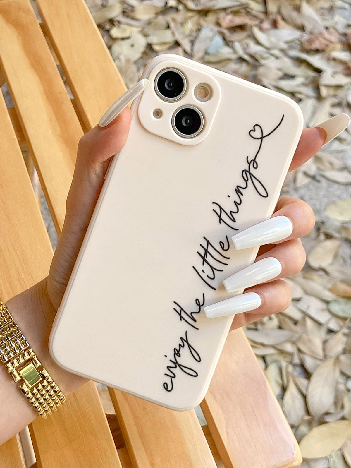 1pc Colorful Slogan Printed Phone Case Compatible With IPhone Compatible With IPhone 11,IPhone 13,IPhone 14 Pro Max