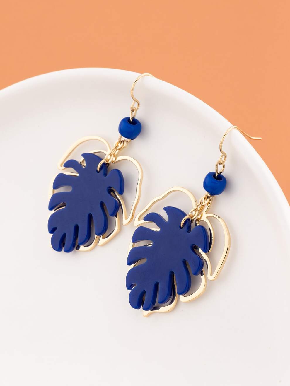 Leaf Drop Earrings