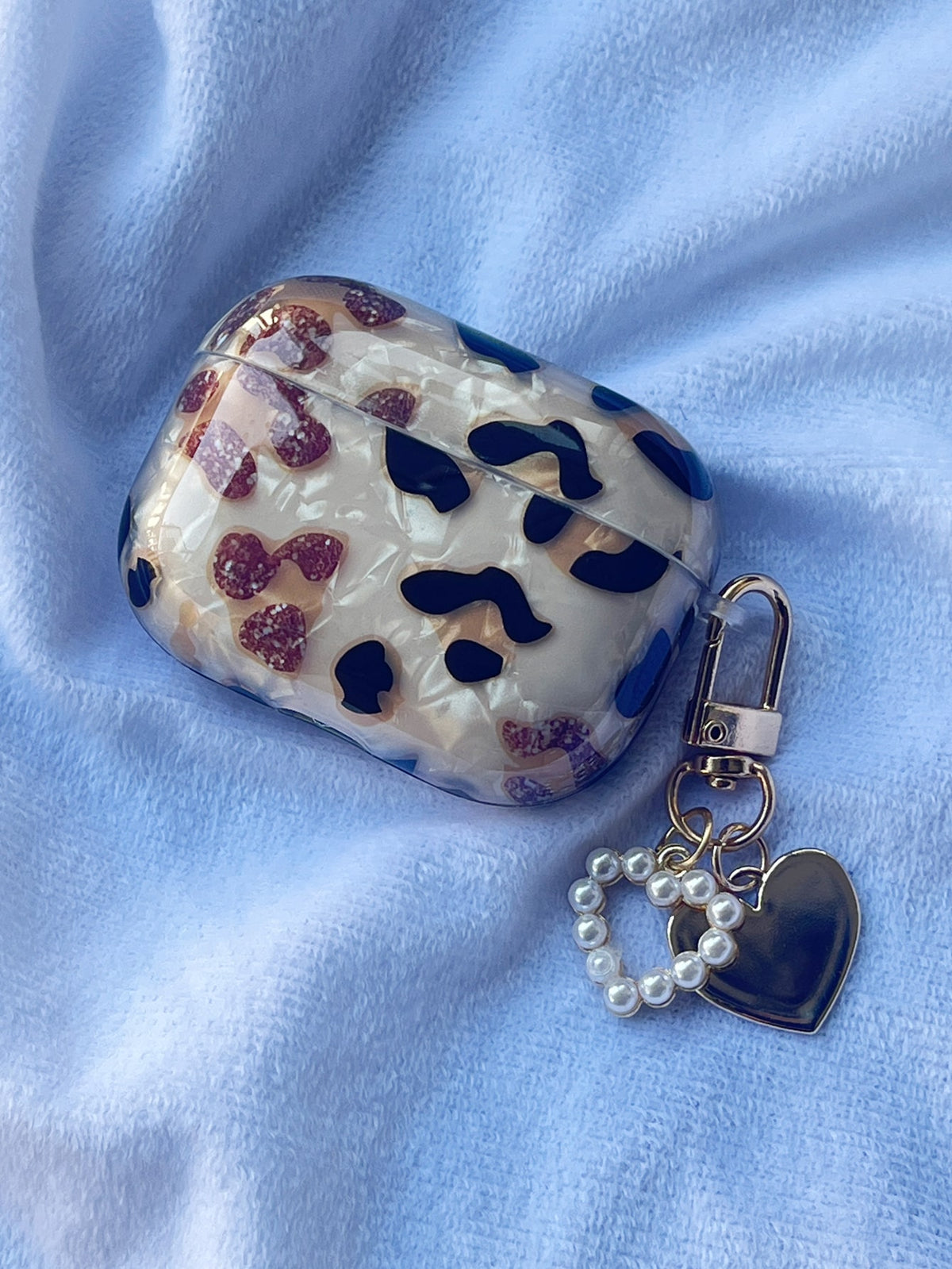 Animal Print Leopard Print Case Compatible With Airpods Compatible With Airpods1/2 AirPods Pro