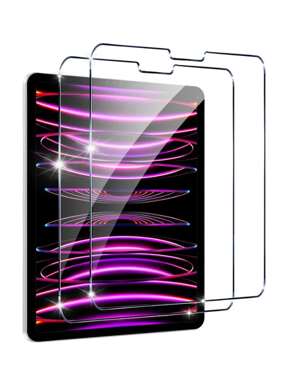 2pcs HD Tempered Glass Screen Protector Compatible With iPad