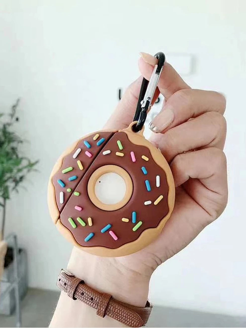 Donut Design Case Compatible With Airpods For AirPods1/2 AirPods Pro