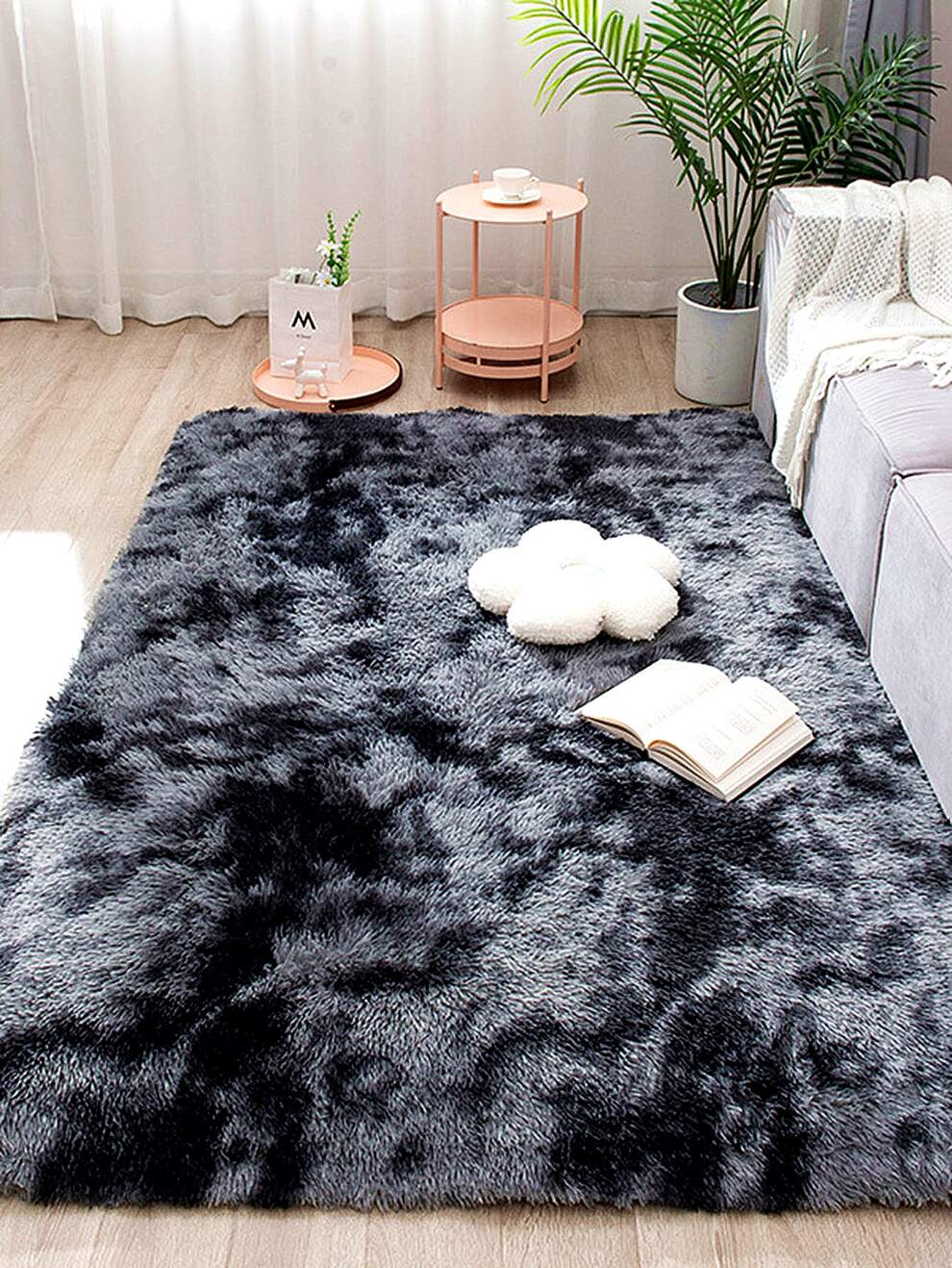 Tie Dye Plush Rug