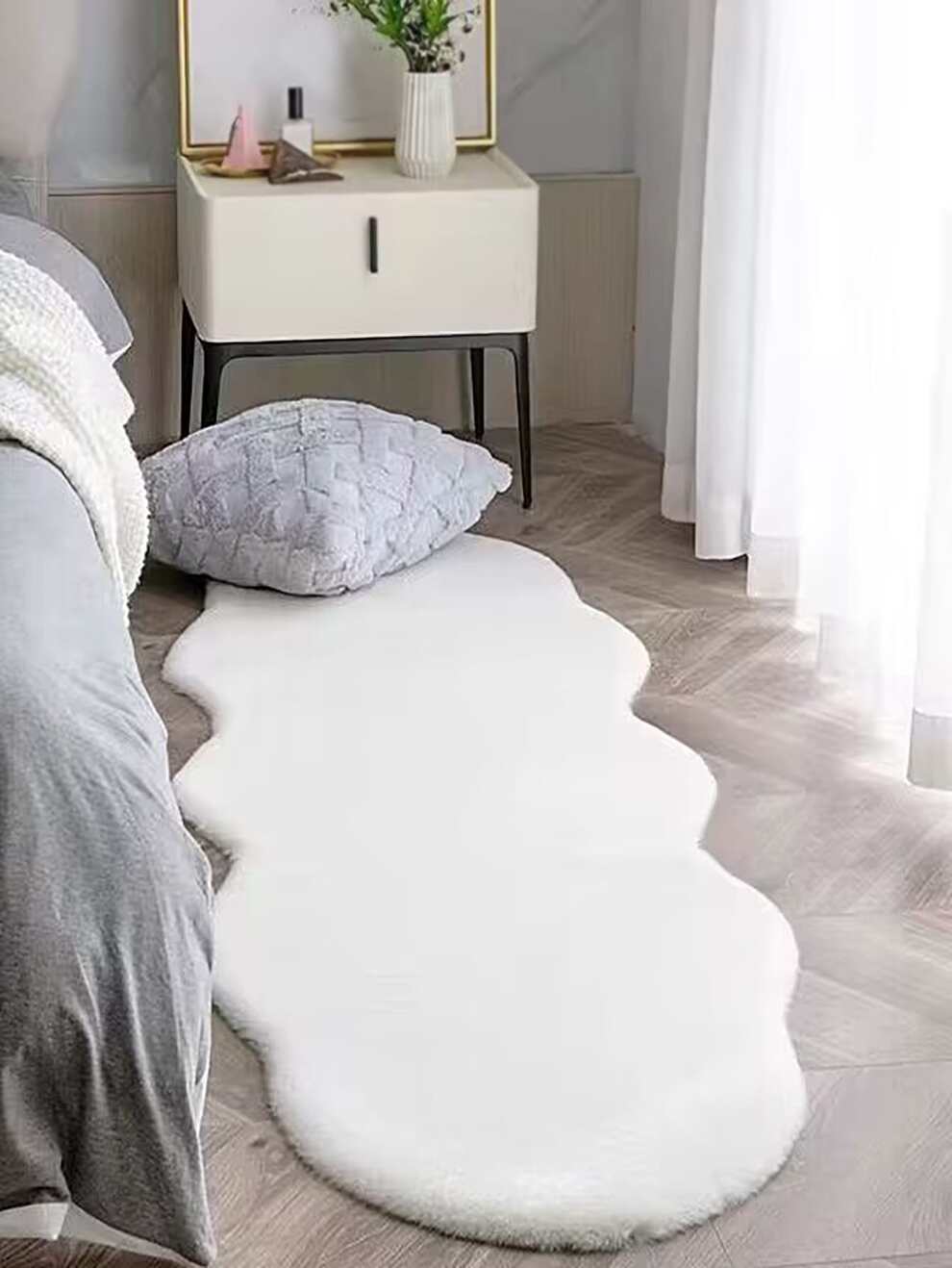 Solid Plush Rug