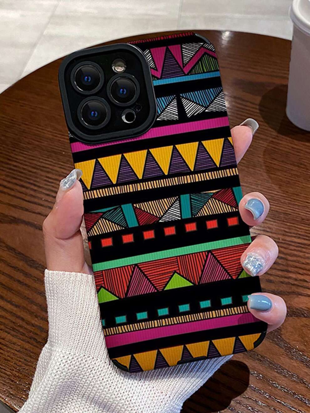 Geometric Pattern Phone Case