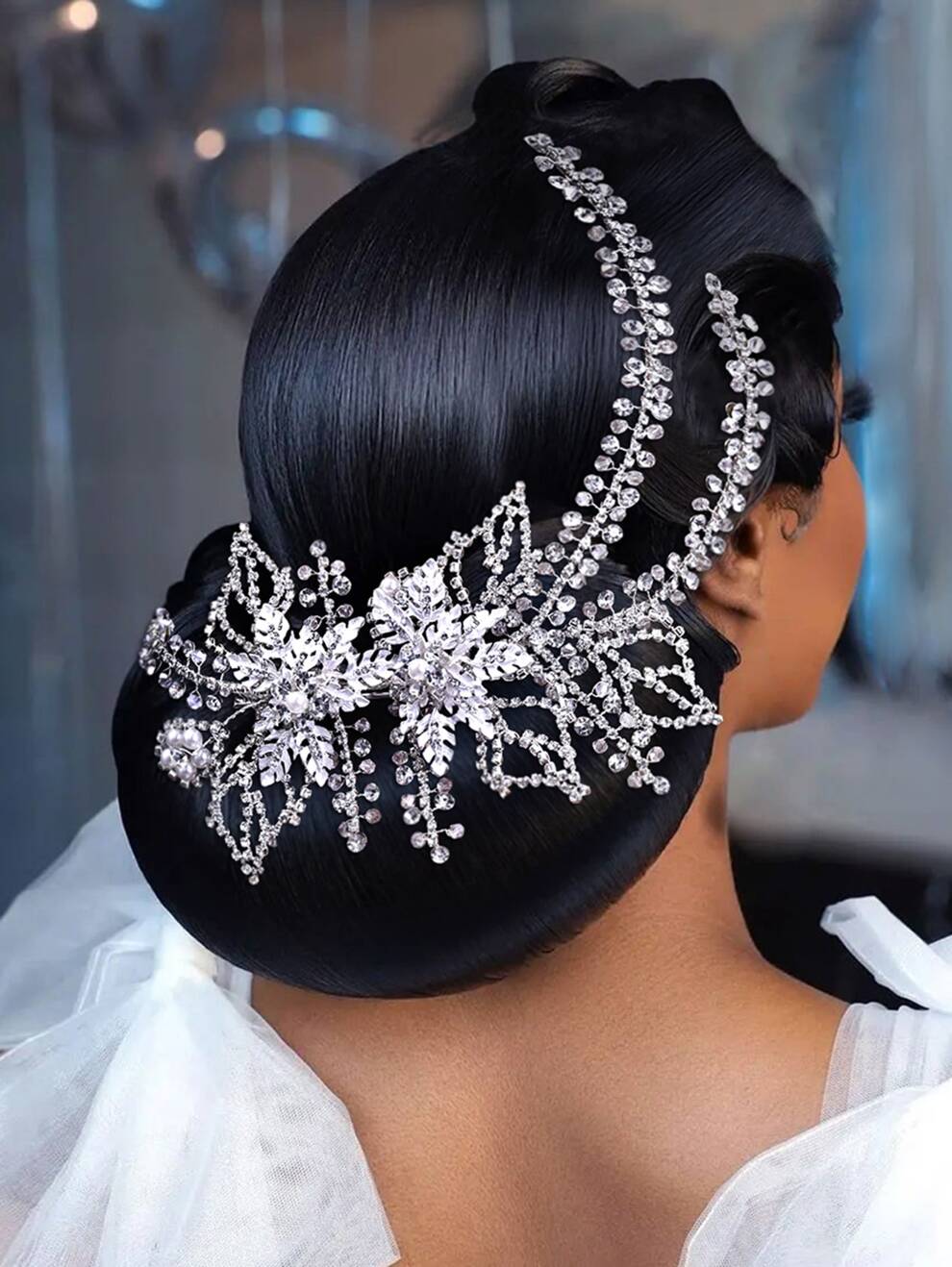 Rhinestone Decor Bridal Headwear For Wedding Boho Tiaras